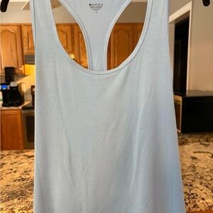 Athleta Sky Blue Racerback Tank Top